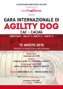 locandina Agility Gradisca.indd